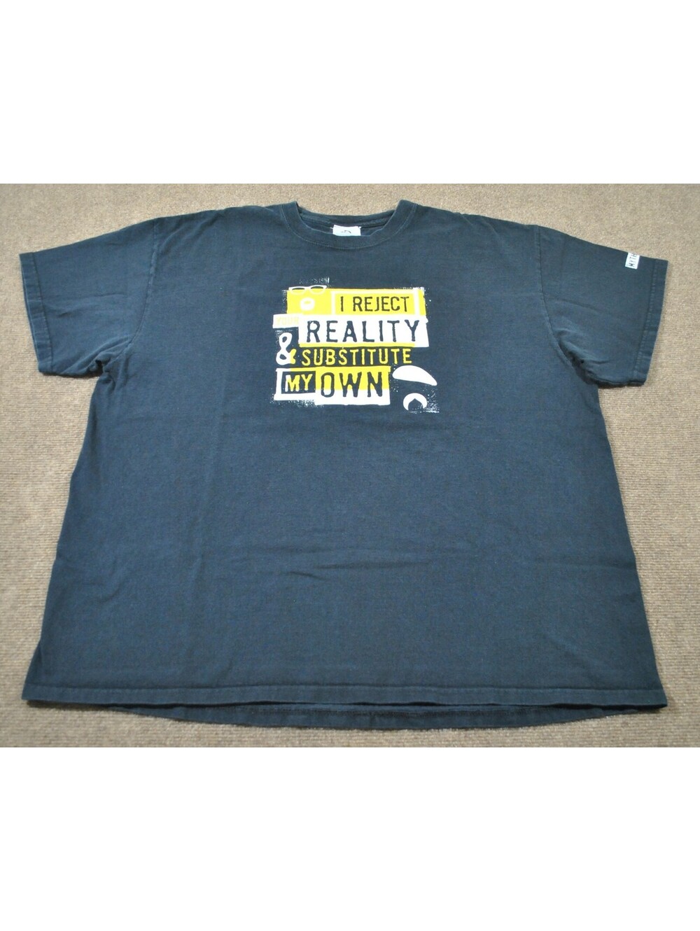 Mythbusters TV Show Discovery Movie Film Vintage Black Shirt 2X-Large
